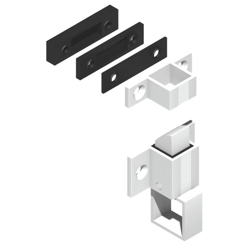 Garde-corps Aluminium AUSTIN RAL9010 Blanc Laqué Haut 100 X Longueur 100 Cm 80153370