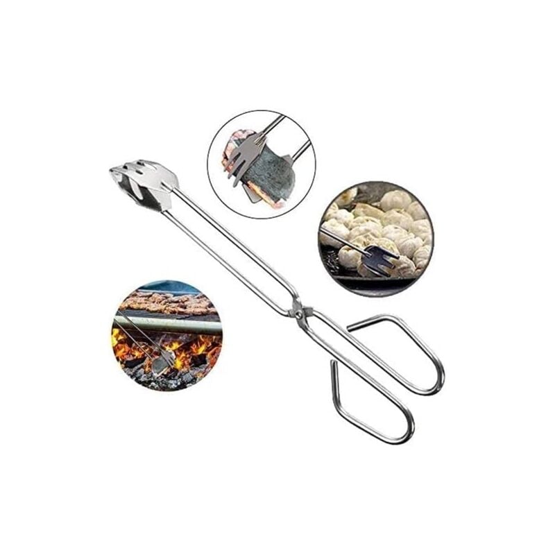 Szczypce do grillowania - Szczypce do grillowania, szczypce kuchenne, przybory do grillowania ze stali nierdzewnej