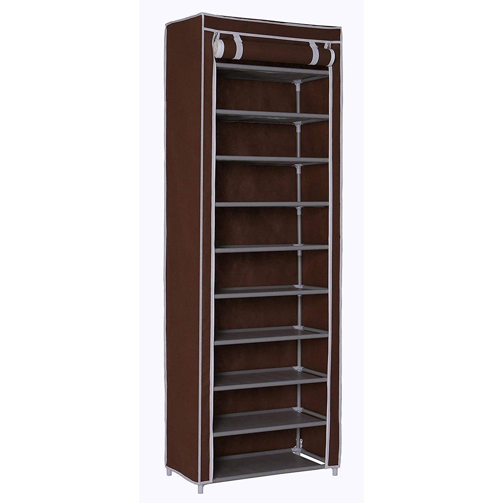 Scatola portascarpe, contenitore per scarpe con maniglie, organizer per scarpe salvaspazio