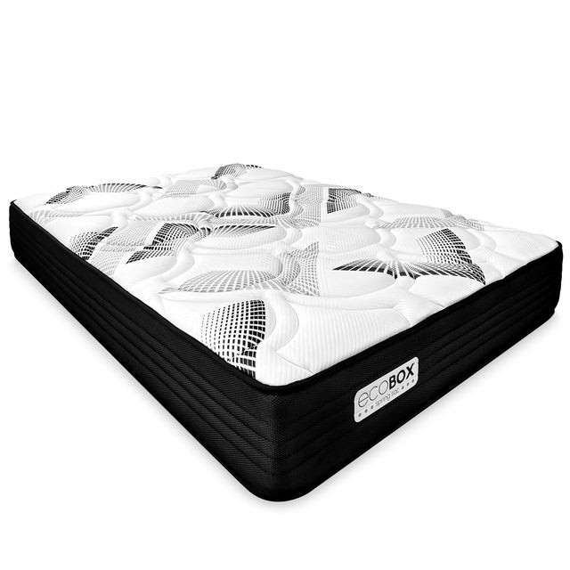Colchão 160x200 Molas Ensacadas + Viscoelástico Eco Box Firmeza Média