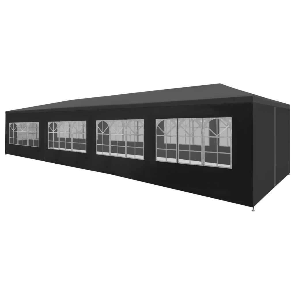 Maison Exclusive - Carpa para fiestas gris antracita 3x12 m - 2