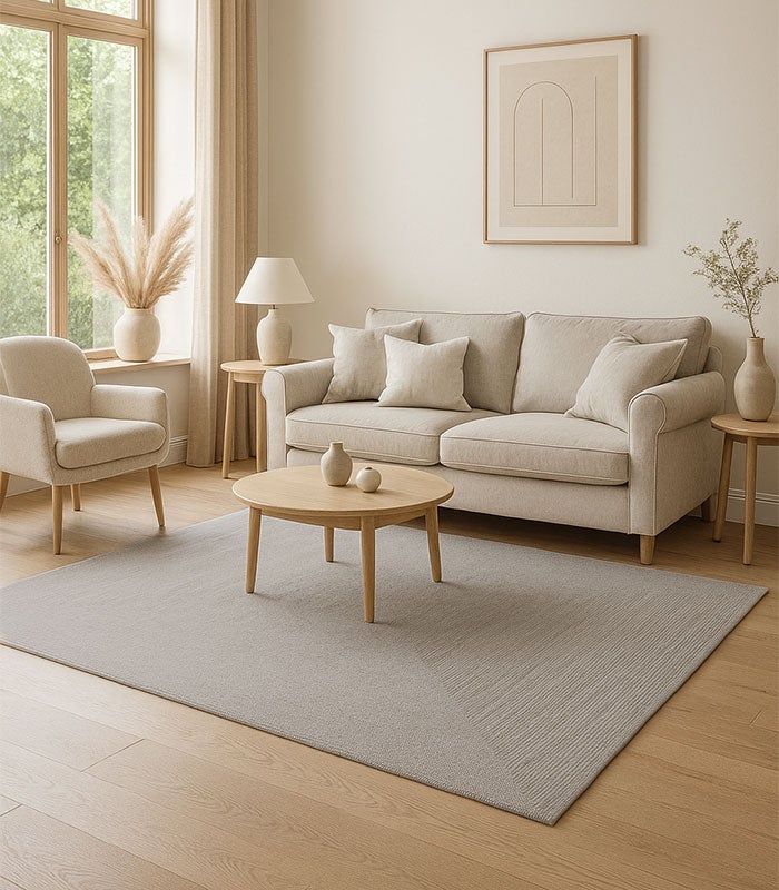 Hamid - Tapis d'extérieur et d'intérieur NANSA GRIS 160X230 - 2