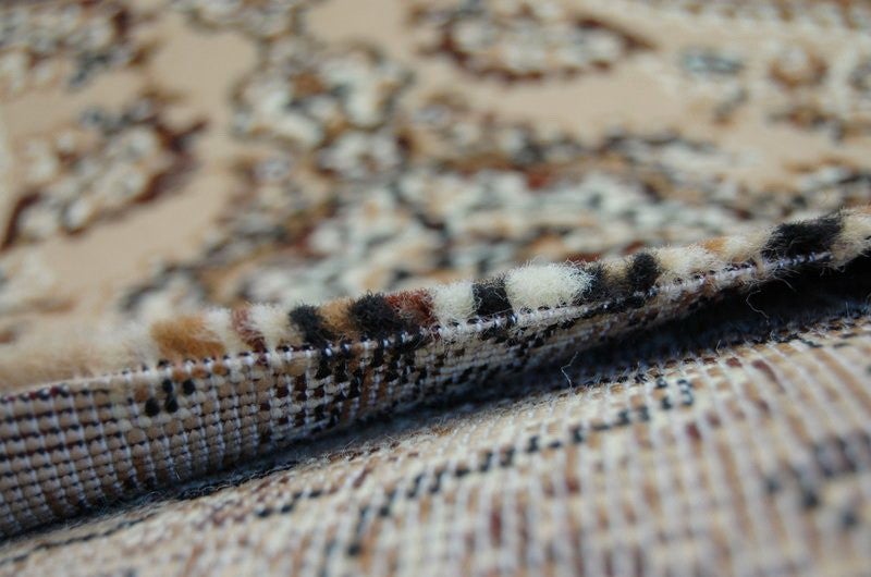 TAPIS DE COULOIR BCF WIOSNA beige 90 cm 90x180 cm - 4