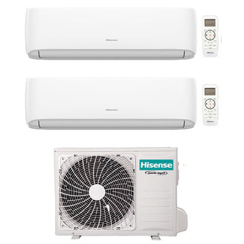 Condizionatore Hisense Hi Comfort Wifi R32 Dual Split Inverter 9000 + 9000 BTU con U.E. 2AMW42U4RGC Classe A++/A+ - 4