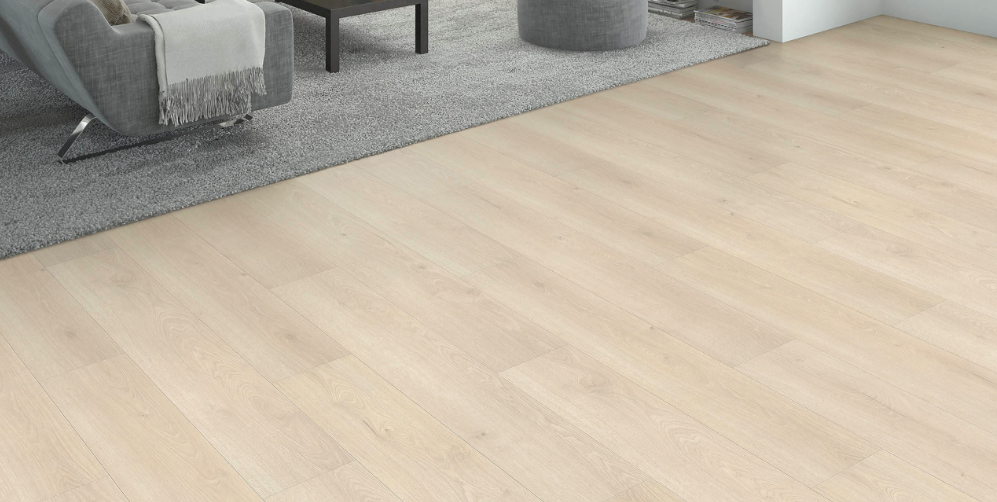 Sol stratifié Eternity planche large Chêne Flavia blanc 19,3*128,2 cm - Réflex Boutique - 3