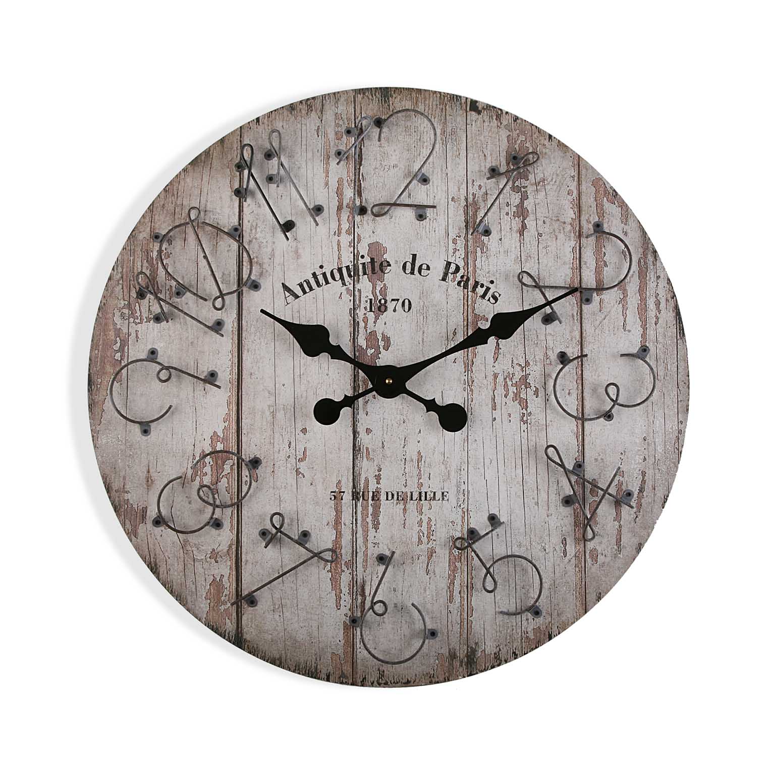 YIJIDECOR Grande Horloge Murale silencieuse, Moderne, à Piles, sans tic-tac pour Chambre à Coucher, Bureau, Cuisine, décoration en Verre métallique, Montre Murale à Quartz pour intérieur, décoration