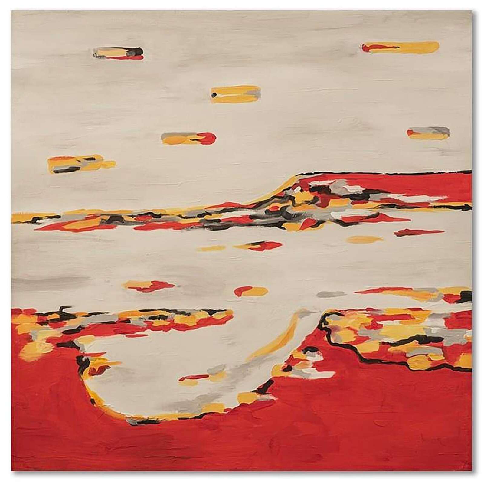PIZKEEP Poster Stampa Su Tela – Barca A Vela Sul Mare, Quadro 60x90 Cm, Decorazione Da Parete Moderna