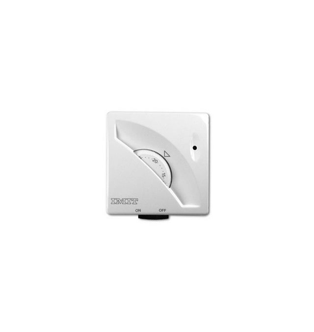 Termostato Ambiente Digitale IMIT SILVER TA S Con Algoritmo TPI - Controllo Riscaldamento/Raffrescamento, Display LCD Retroilluminato