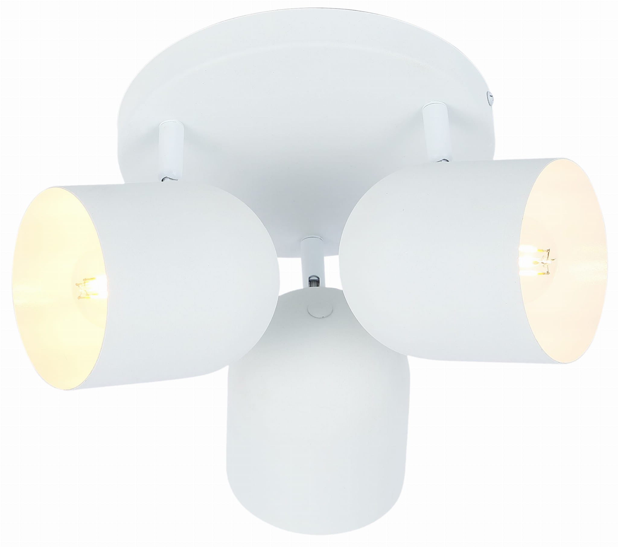 Lampa sufitowa wisząca Azuro biała 3xE27x40W wym: 32 x 32 cm metal Candellux