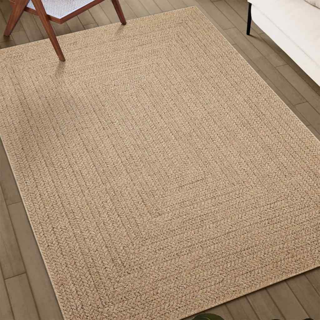 Tapis ZIZUR 240x340 cm aspect de jute intérieur et extérieur vidaXL - 4