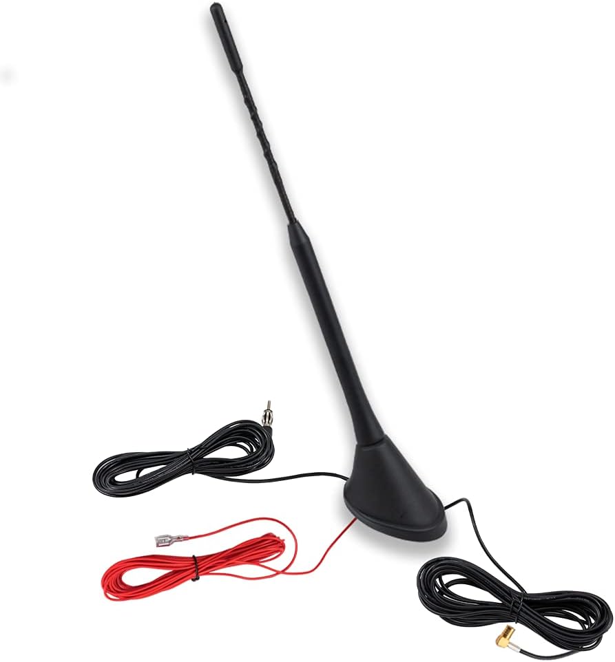 Antenna Telescopica FM/DAB/DVB-T Con Adattatore IEC – FeinTech, Guadagno 0 DB, 75 Ohm - 4