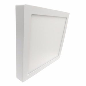 Plafoniera LED 24w Luce Calda 2400 Lumen Quadrata Bianca - Coop LED