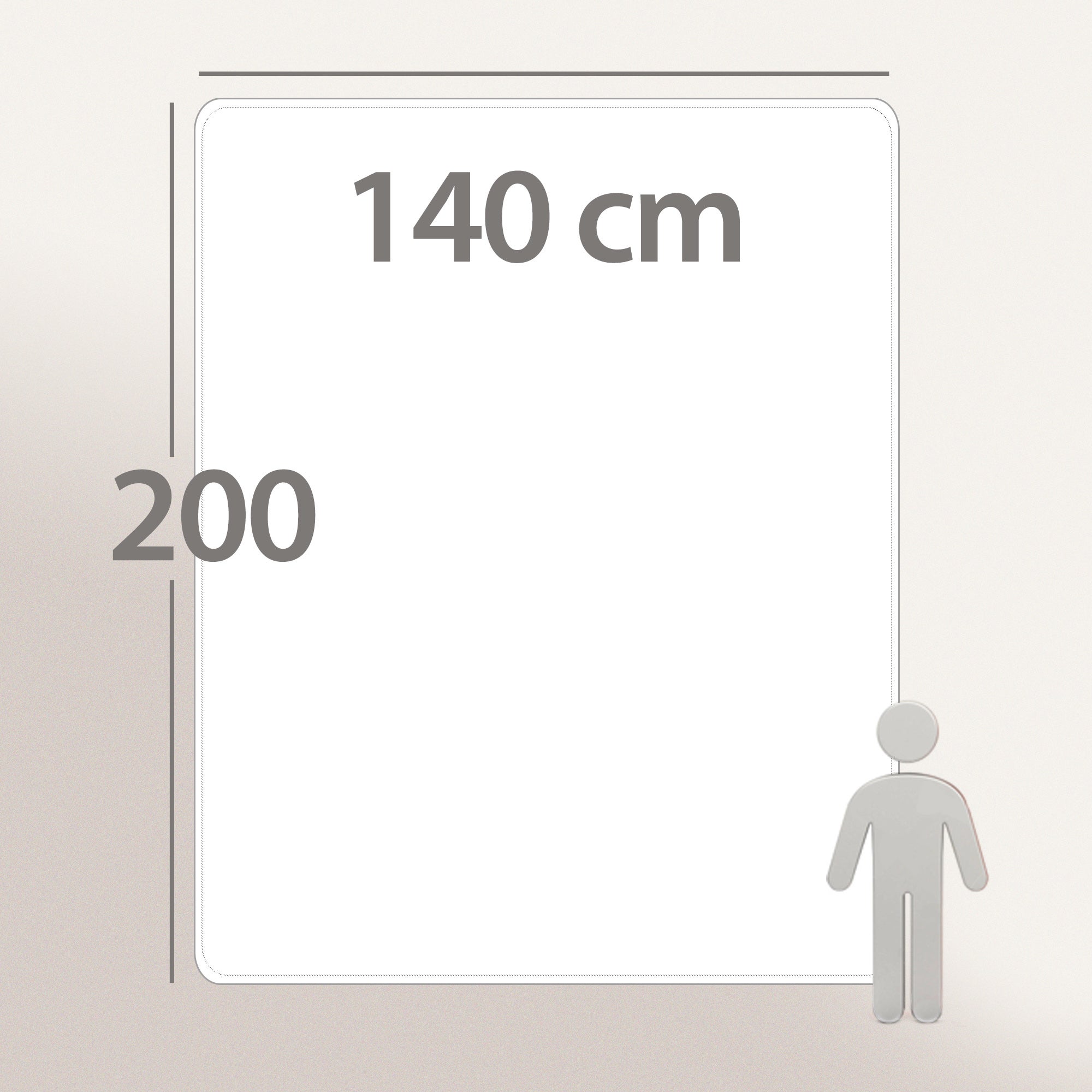 Couette 140x200 cm hiver FINLANDE garnissage naturel duvet de canard 300 g/m2 - 5