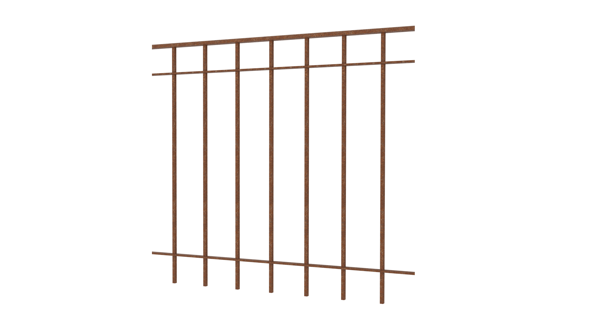 Fenêtre De Grange En Fer Forgé Style Antique - Aubaho 55x31 Cm, Gris Rouille
