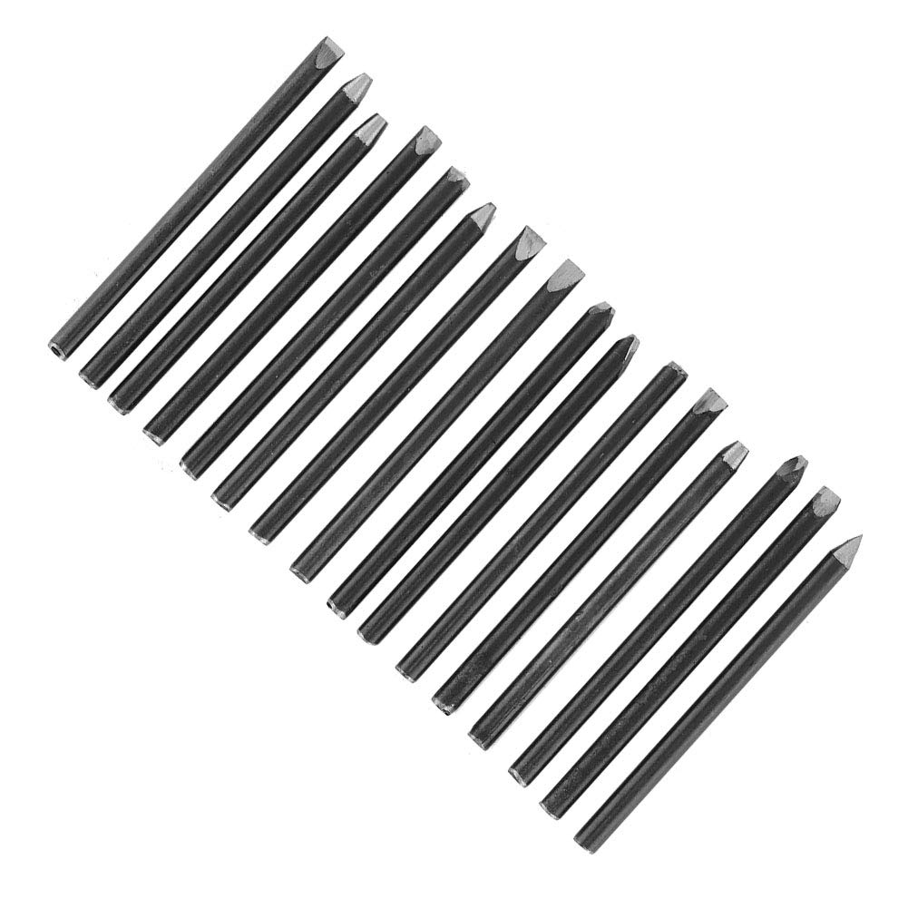 Oumefar Set 6 Scalpelli Per Lavorazione Legno | Acciaio Al Cromo Vanadio | Impugnatura Comoda | Per Intaglio Su Legno, Argilla, Cera - 2