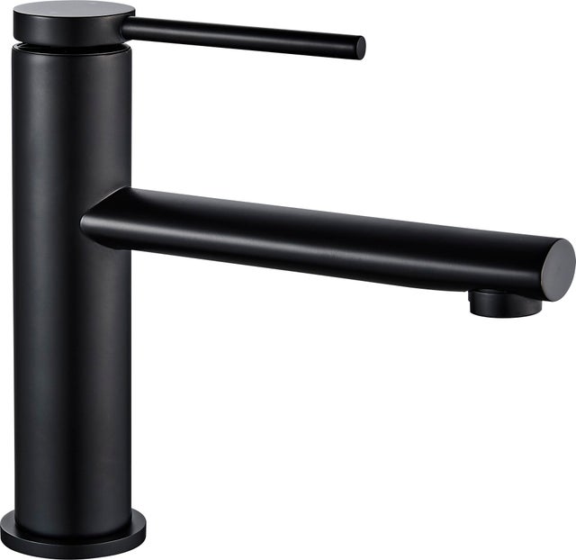 Bateria Umywalkowa REA OVAL Czarna Niska