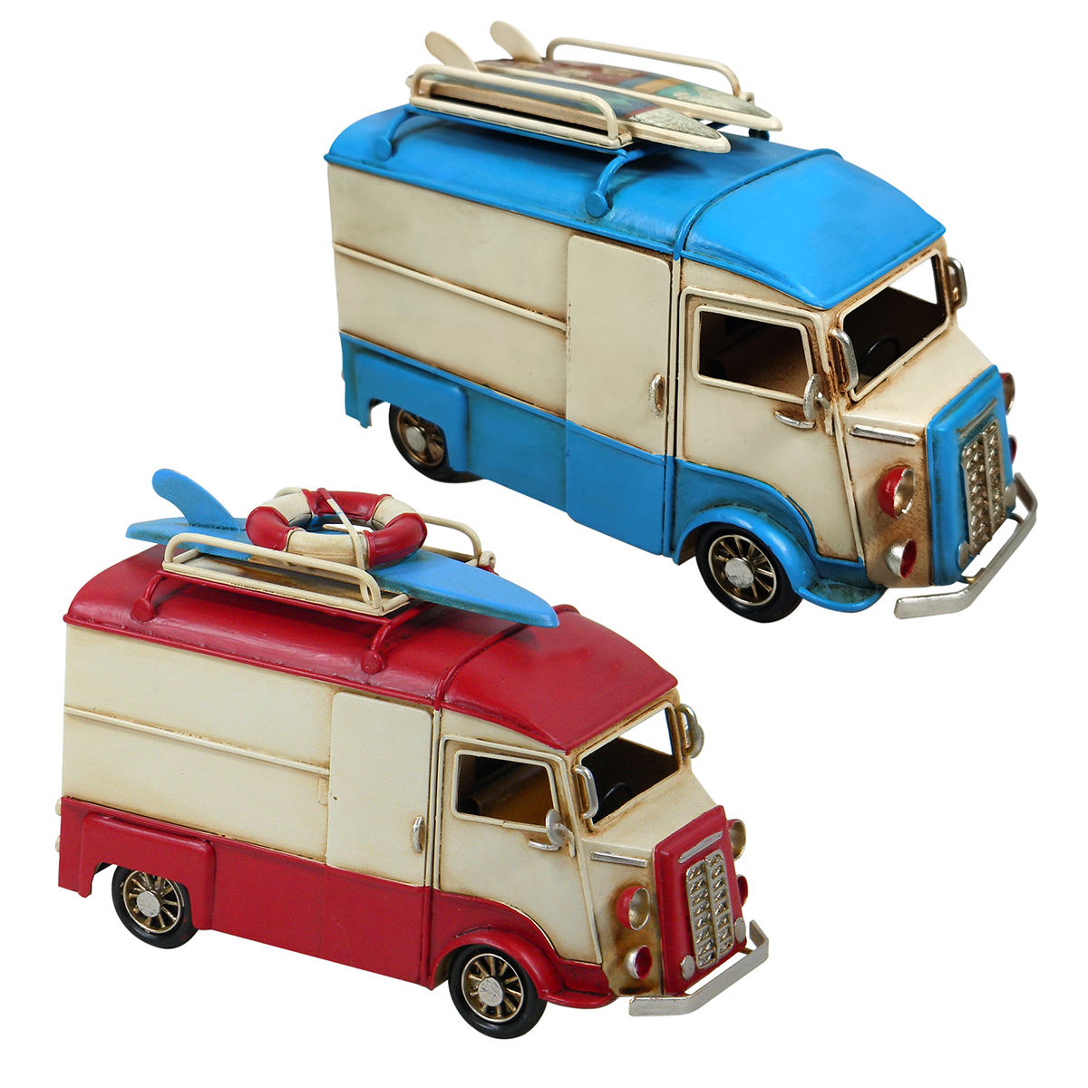 Origen home decor camion 2 u vehiculos | modelismo vehículos terrestres multicolor - 13x20x9cm