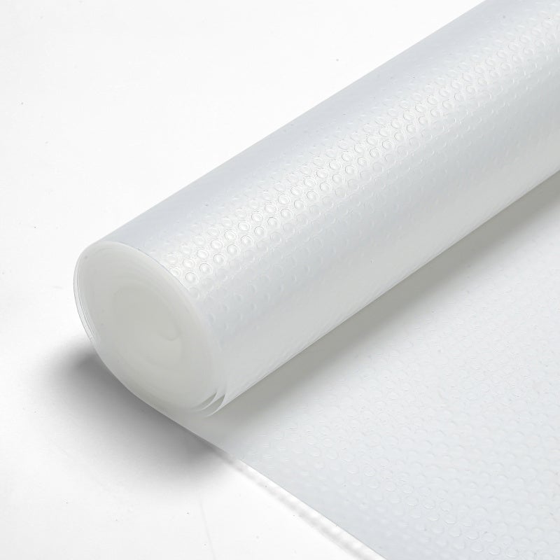 KOOSREEL Tapis De Fond De Tiroir Antidérapant EVA 30×500 Cm – Découpable, Non Adhésif, Protection Meubles & Réfrigérateur