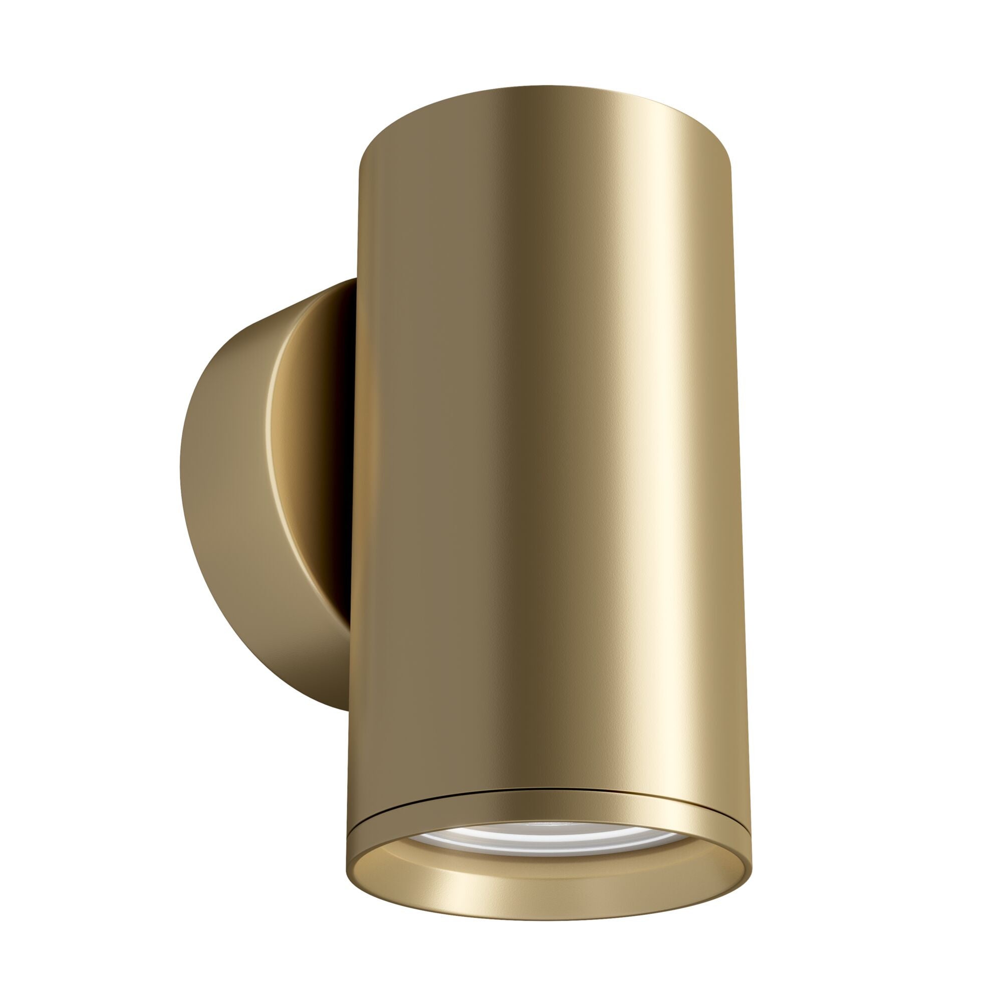 Kinkiet ścienny Focus S złoty 1xGU10x10W wym: 10 x 5,2 x 5,2 cm aluminium IP20 Maytoni
