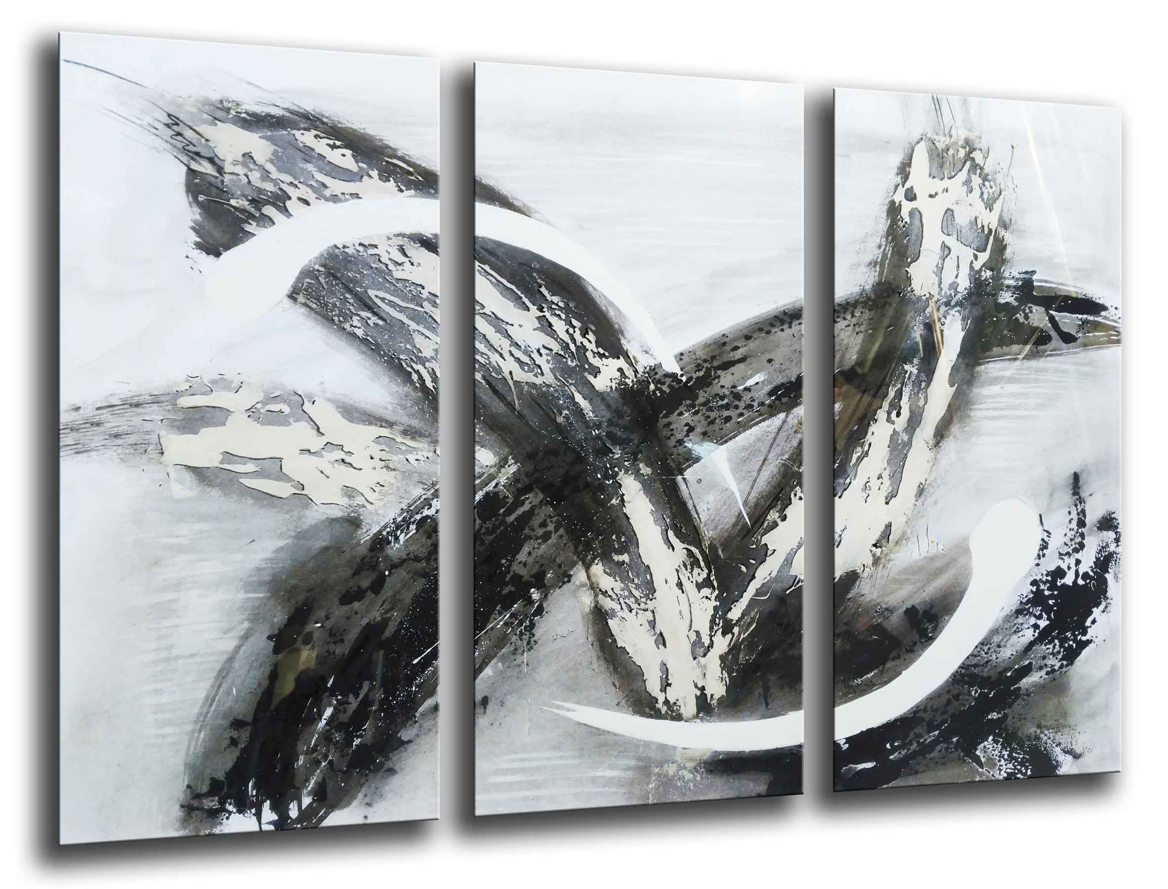 Tirage Photo A4 Haute Qualité - Illustration Abstraite Chaton Et Neige Du Bengale, Art Numérique Moderne, Neuf Sous Emballage