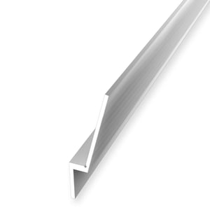 Cornière En Aluminium Anthracite RAL 7016 - 15x10x2 Mm - Longueur 190 Cm | Protection De Bords Et Structure