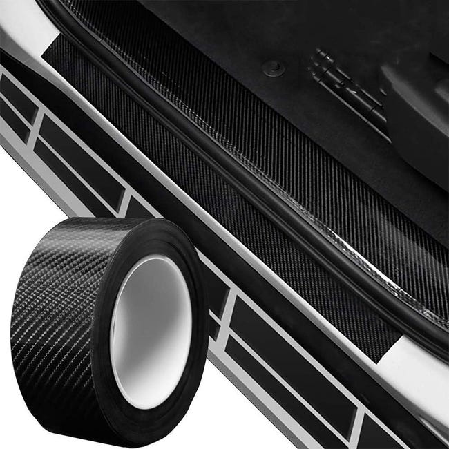 HONGECB 4pz Adesivi Soglia Auto, Protezione Porta Universale, Car Pellicola Adesiva Carbonio HONGECB 4pz Adesivi Soglia Auto, Protezione Porta Universale, Car Pellicola Adesiva Carbonio