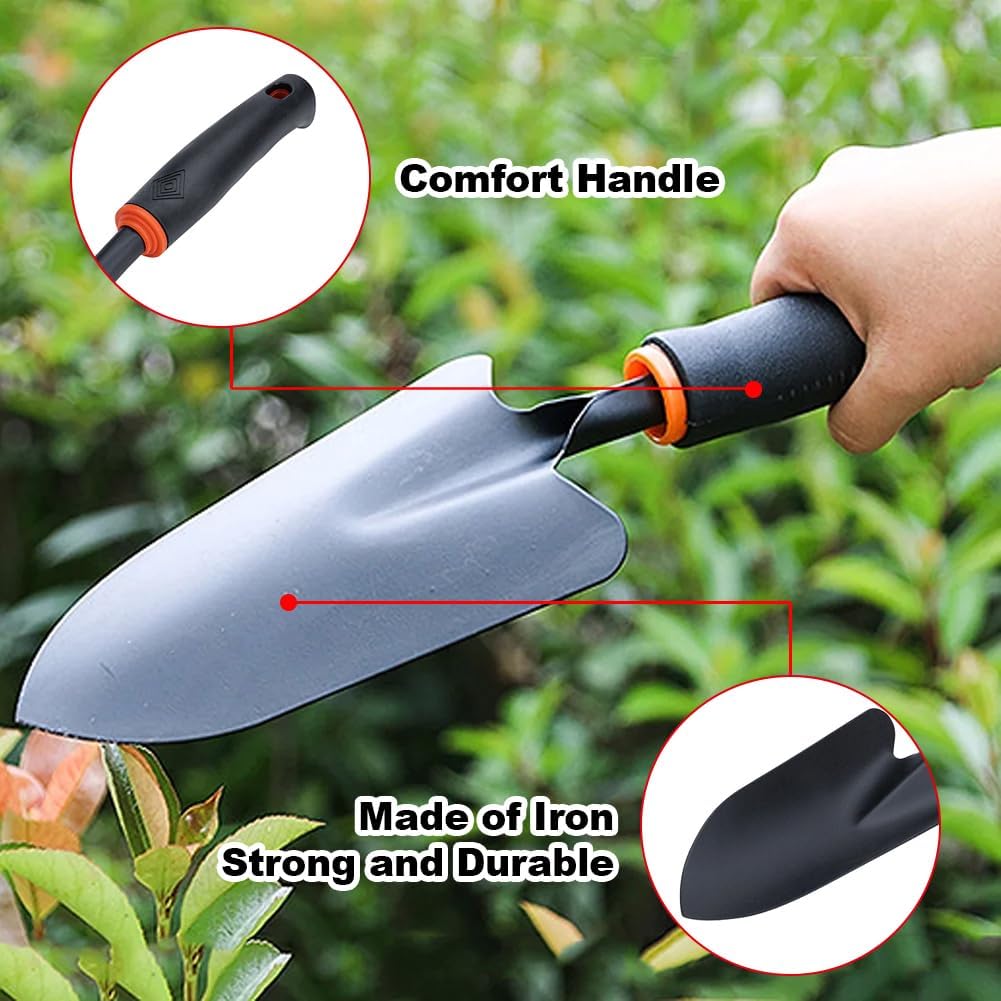 1PCS Transplantoir à Main pour Jardin,Pelle de Jardin pour La Plantation et Le Repiquage,Petite Pelle de Jardinage, 32 x 8,5 cm - 2