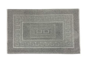 Tappeto Bagno Grigio Assorbente - 50x80cm Antiscivolo E Lavabile - Foto 6