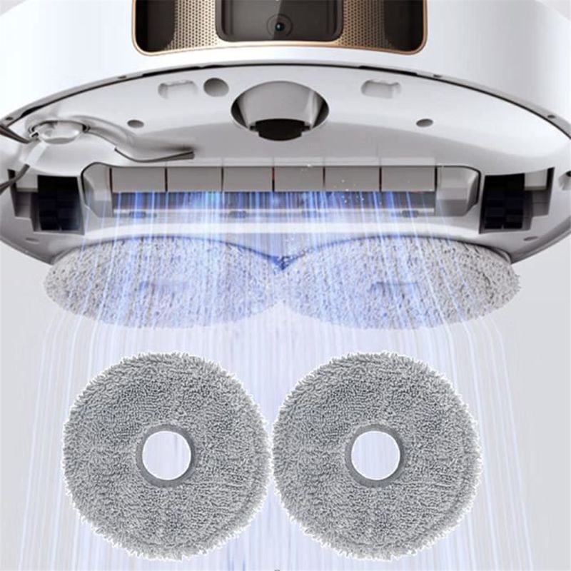 Accessoires Aspirateur - Dreame - L10 Prime/L10S Pro - Filtre HEPA - Brosse Latérale - Chiffon de Vadrouille - 6