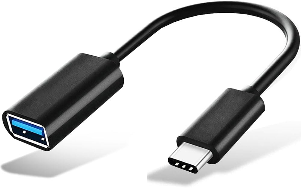 Adapter USB-C do USB 3.0 OTG, kabel męski typu C do żeńskiego USB-A, 5 Gb/s, kompatybilny z iPhone 16 Pro Max, iPad Pro, MacBook Pro, Samsung Galaxy S