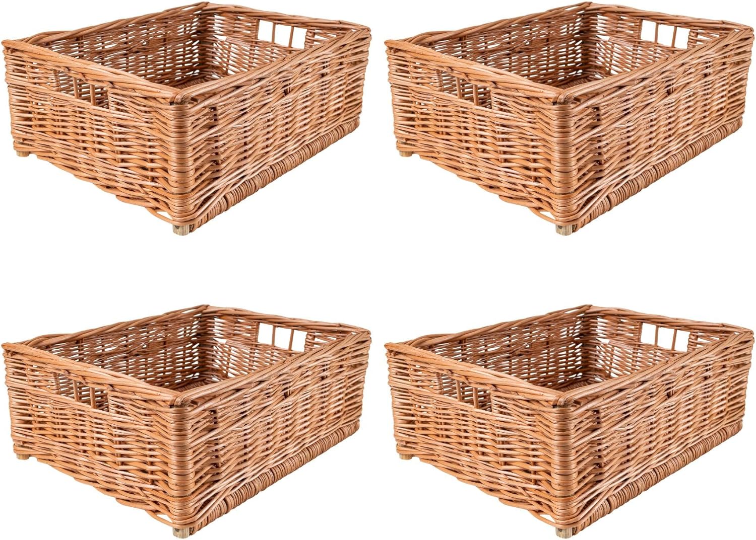 Ancien panier de pêcheur en rotin - Cadeau vintage - Décoration de la maison de campagne - France Ancien panier de pêcheur en rotin - Cadeau vintage - Décoration de la maison de campagne - France