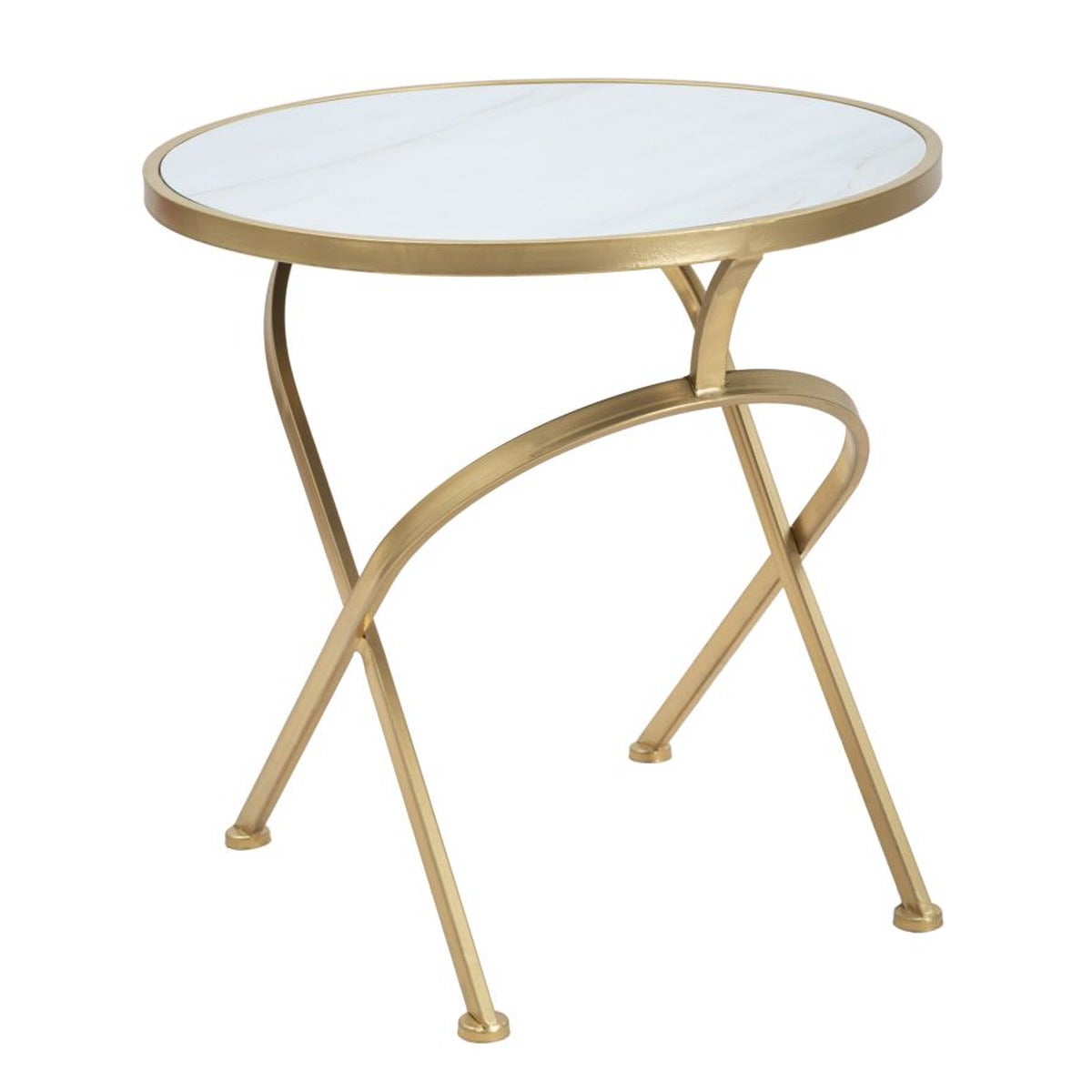 Stolik Kawowy Tahoe, Metal, Złoto, Seven Design