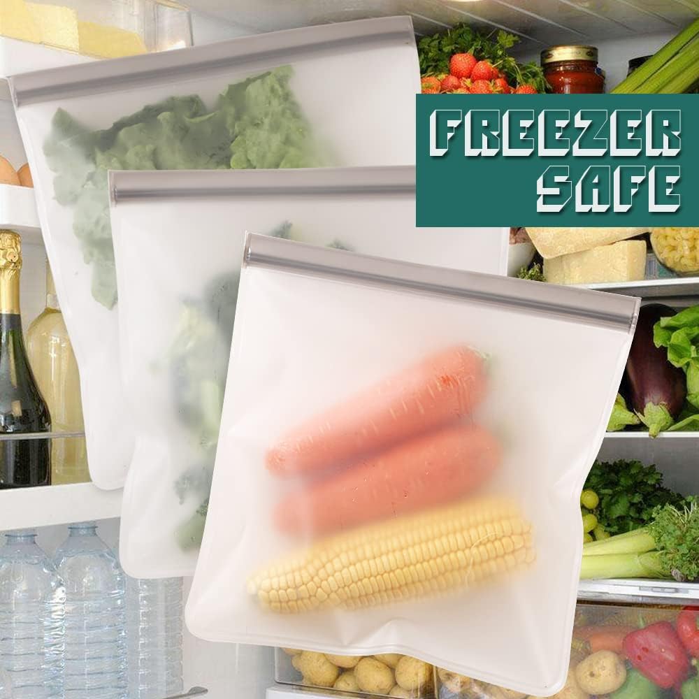 LANGING Set 6 Coperchi Elastici In Silicone Per Alimenti, Misure Da 6,6 A 21,6 Cm, Riutilizzabili, Lavabili, Per Ciotole E Contenitori - 2