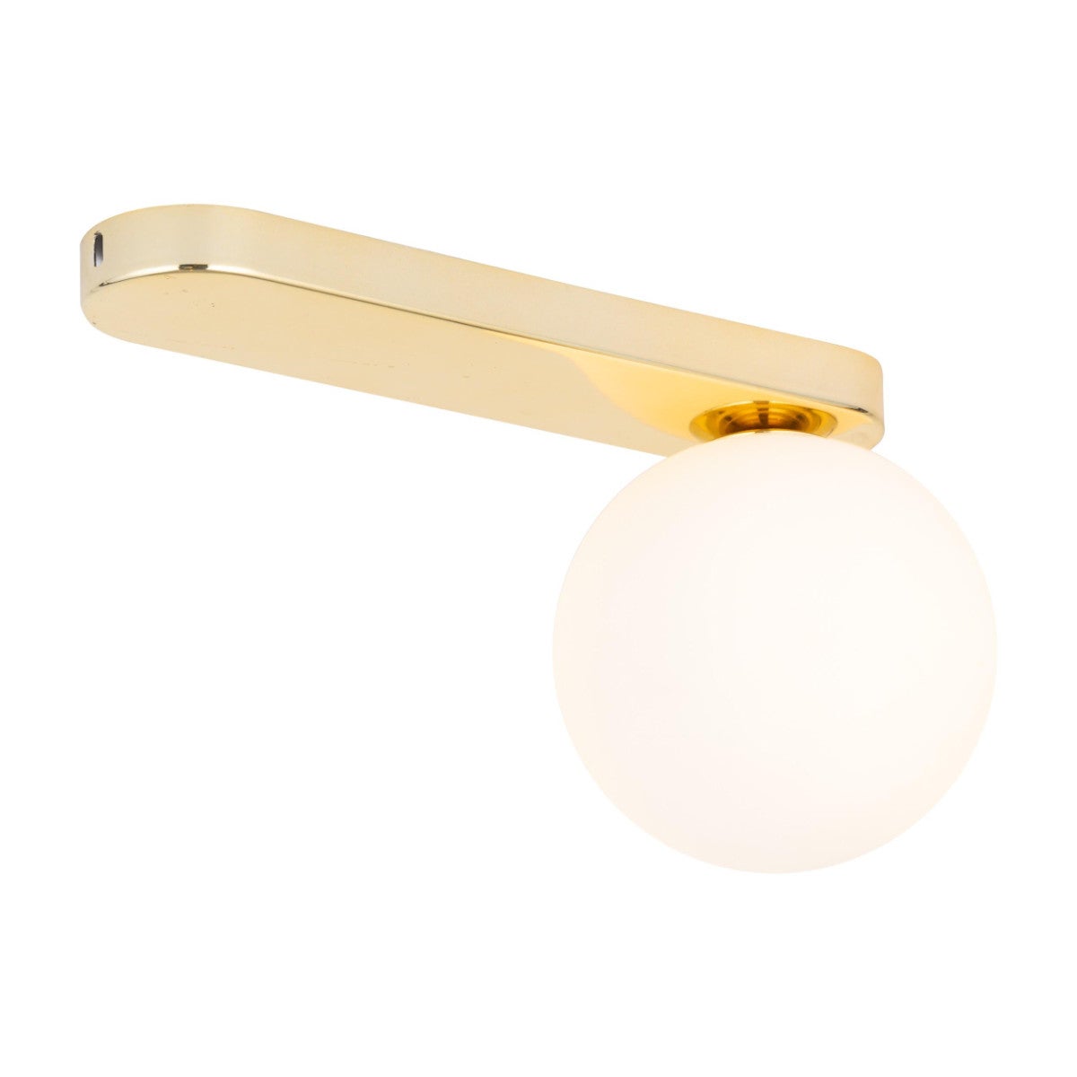 Lampa sufitowa wisząca Bianca złoto-biała 1xG9x6W wym: 15 x 12 x 27 cm metal TK Lighting