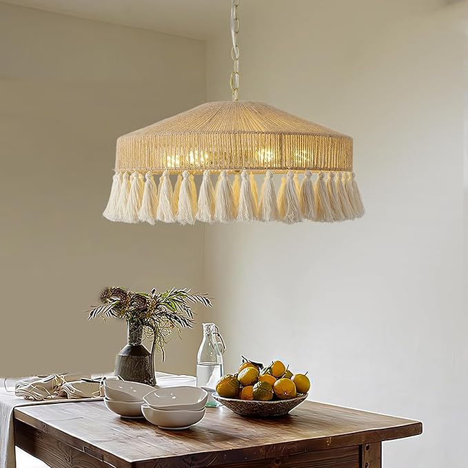 Lustre de chambre, éclairage d'ambiance, lustre de style mansardé, lustre de style bord de mer,décoratif,1 ampoule,minimaliste,idéal pour la chambre - 7