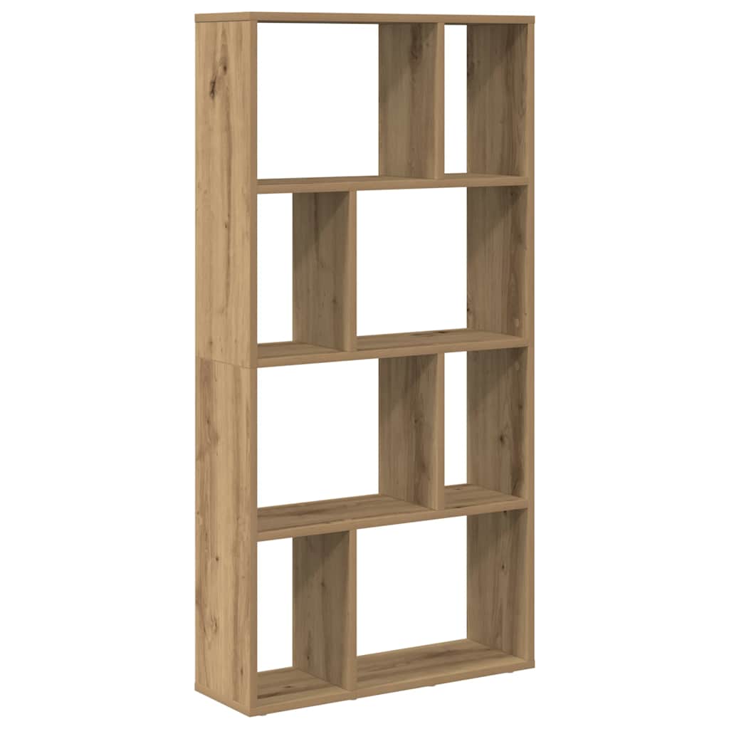 Bibliothèque en Bois Marron H. 120 x l. 60 x P. 20 cm - 7