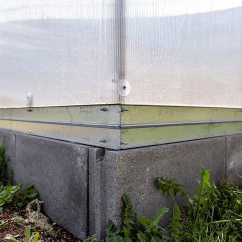 Serre de jardin KLASIKA TUBE 3 x 6 m (18 m²), 4 mm avec revêtement en polycarbonate - 9