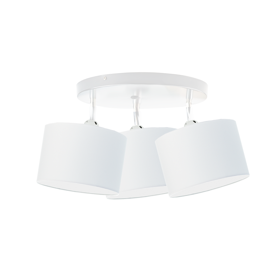 Lampa żyrandol plafon sufitowa z abażurami walec JAZZ P3