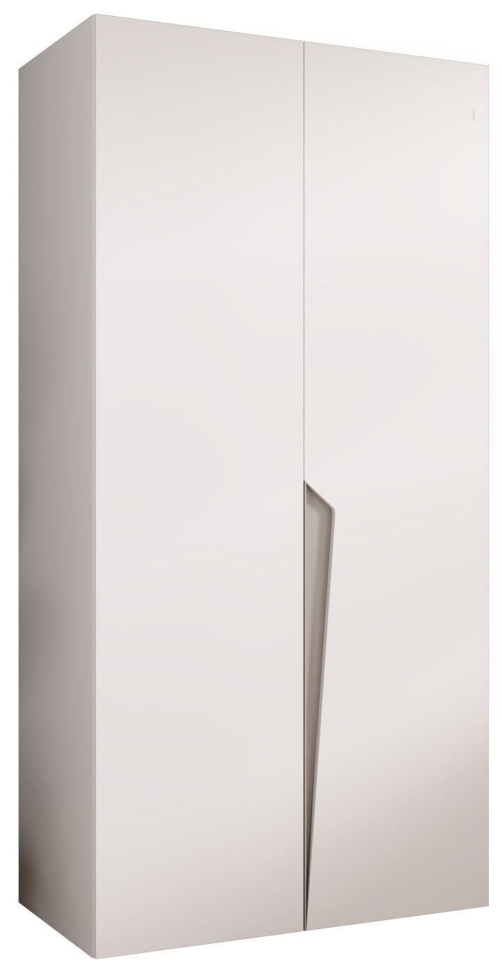 Szafa uchylna otwierana Piano 1 100 x 52 x 202 cm biały + u. kaszmir