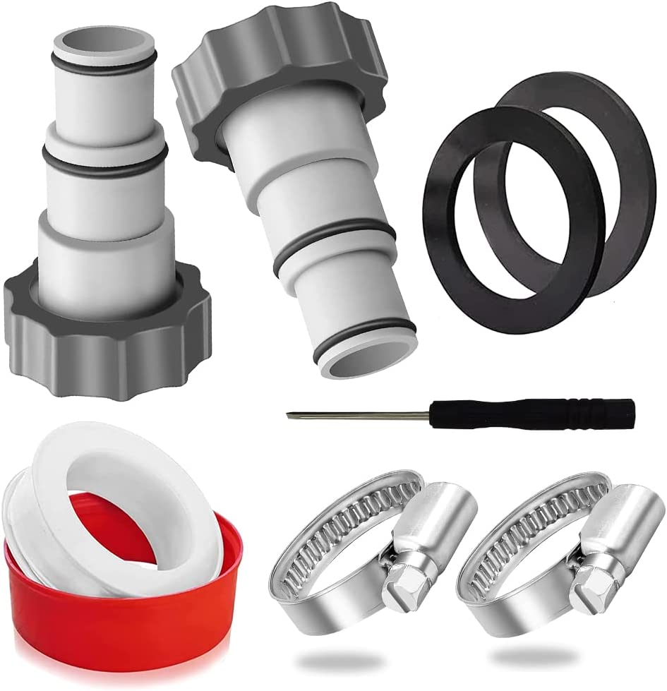 Adapter węża do basenu 32 38, adapter węża do pompy basenowej, adapter do basenu 38 mm, złącze węża do basenu Intex