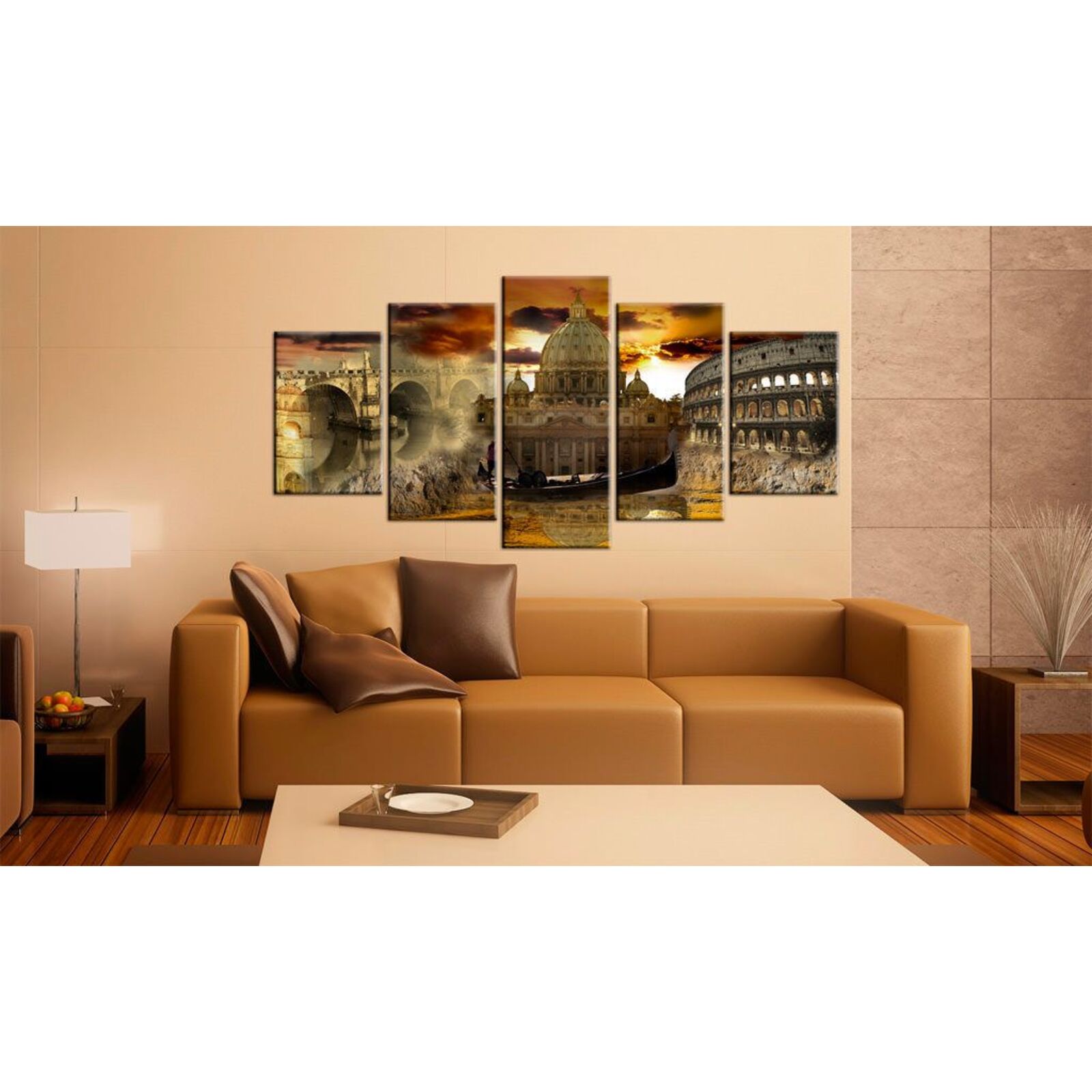 Tableau beauté de l'italie - 100 x 50 cm - 2