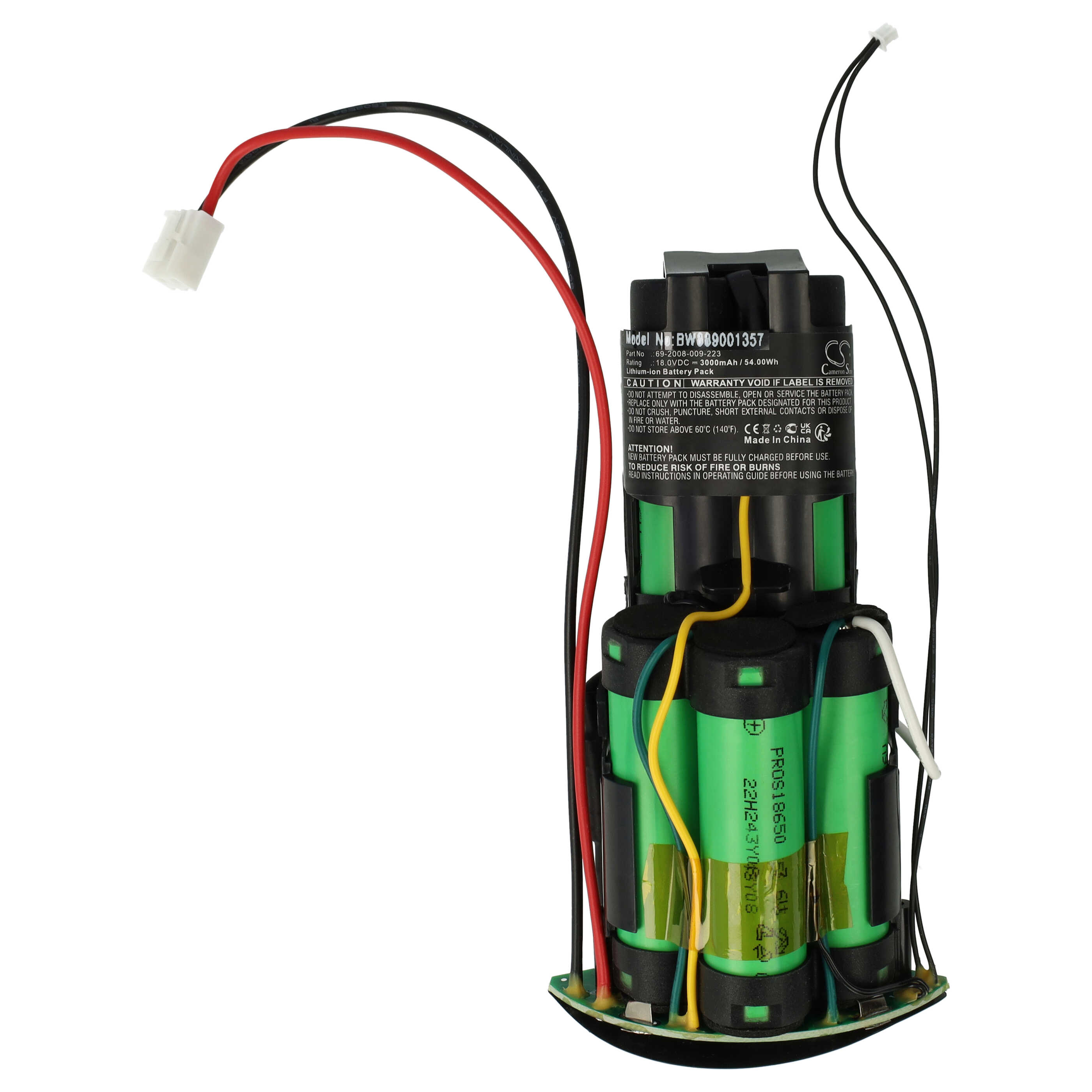 Vhbw Batterie compatible avec Philips PowerPro Duo FC6168, FC6168/01 ...