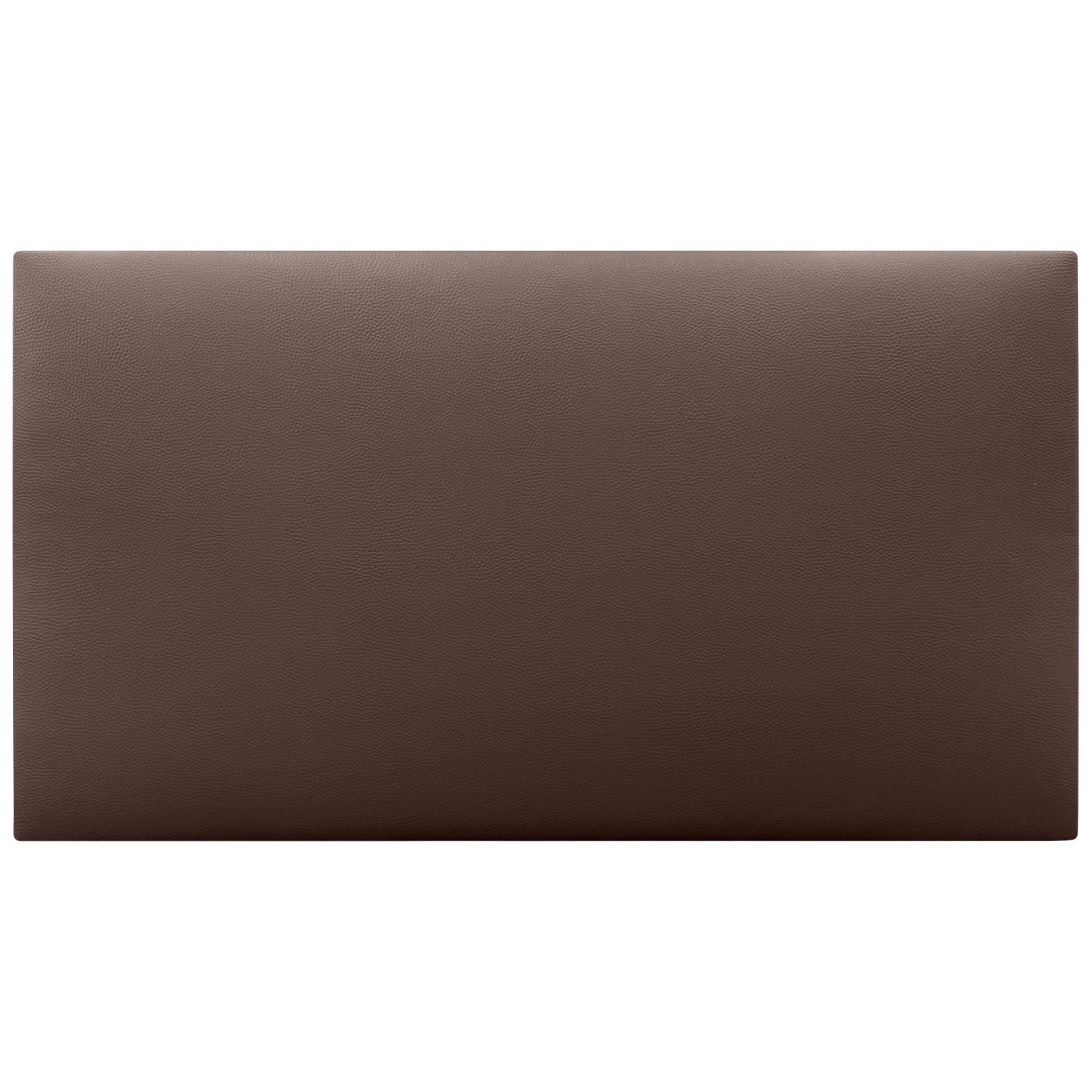 DHOME Cabecero de Polipiel Liso cabeceros Cabezal tapizado Cama (Polipiel Chocolate, 95cm (Camas 70/80/90)) - 3