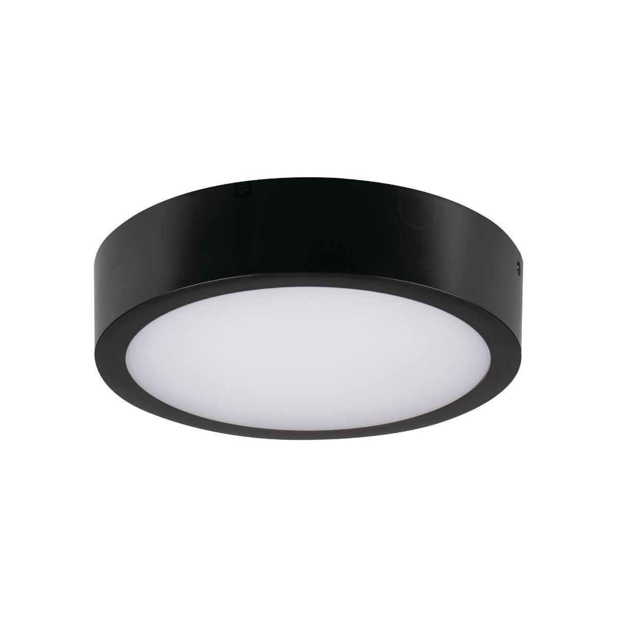 Plafon z pilotem okrągły DABER LED 13W Odcienie bieli 1490lm czarny wym: 5,9 x 25,1 x 25,1 cm IP66 Kanlux