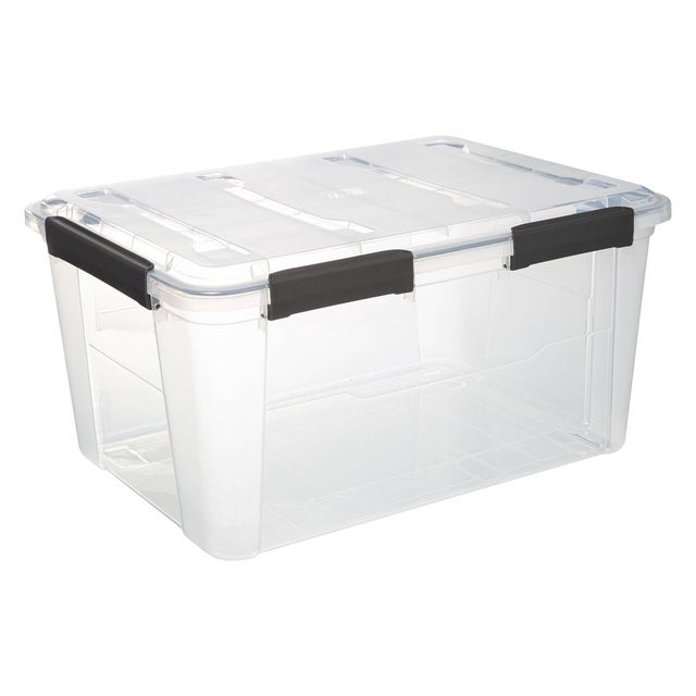 Boîte en plastique à clip 50l 