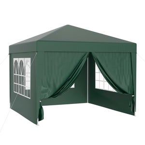Petit gazebo carré - Abri extérieur durable et élégant