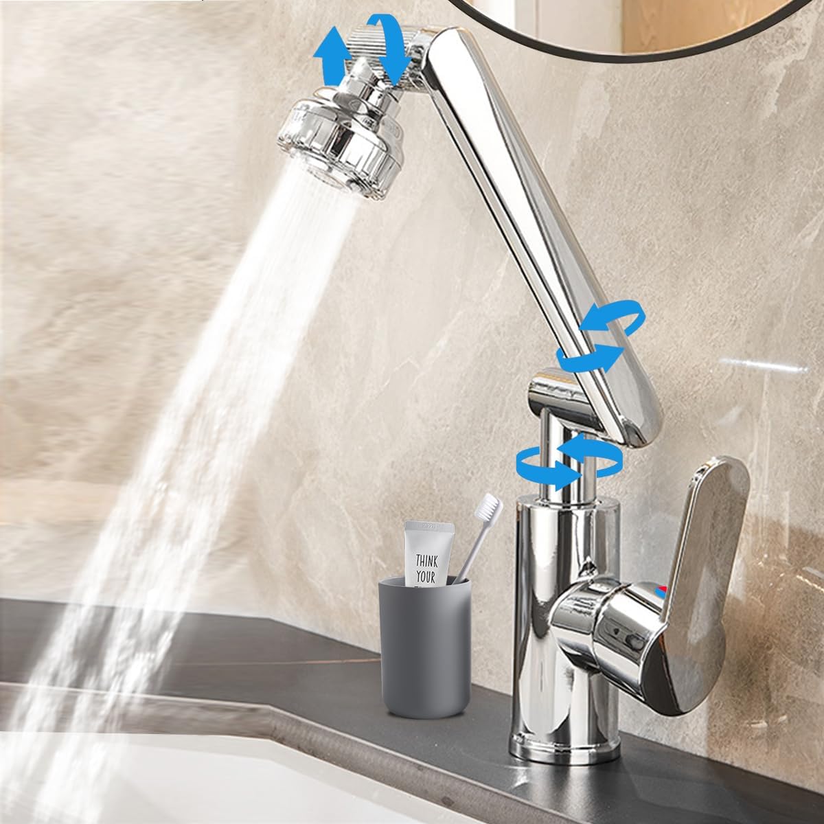 Manguera Manguera De Conexiu00f3n Flexible Grifo Mezclador De Agua