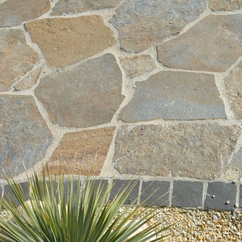 Opus Incertum Gneiss Madale Dorée - 25 - 40 mm - Boîte de 1m² - 2