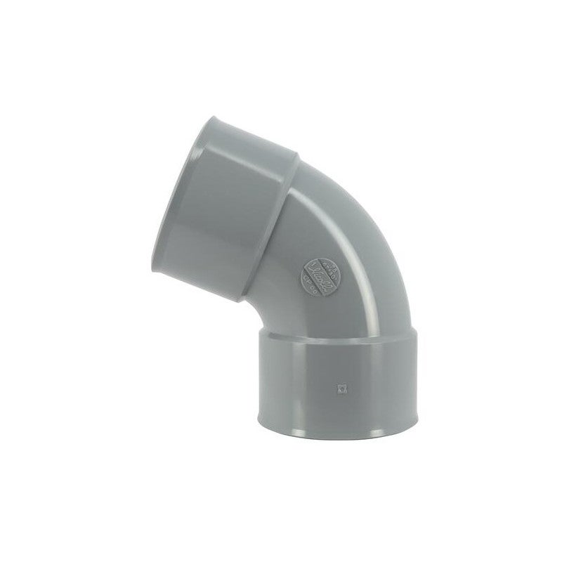 Pvc 67 Coude pvc 67 degré30 FF 75 | Leroy Merlin