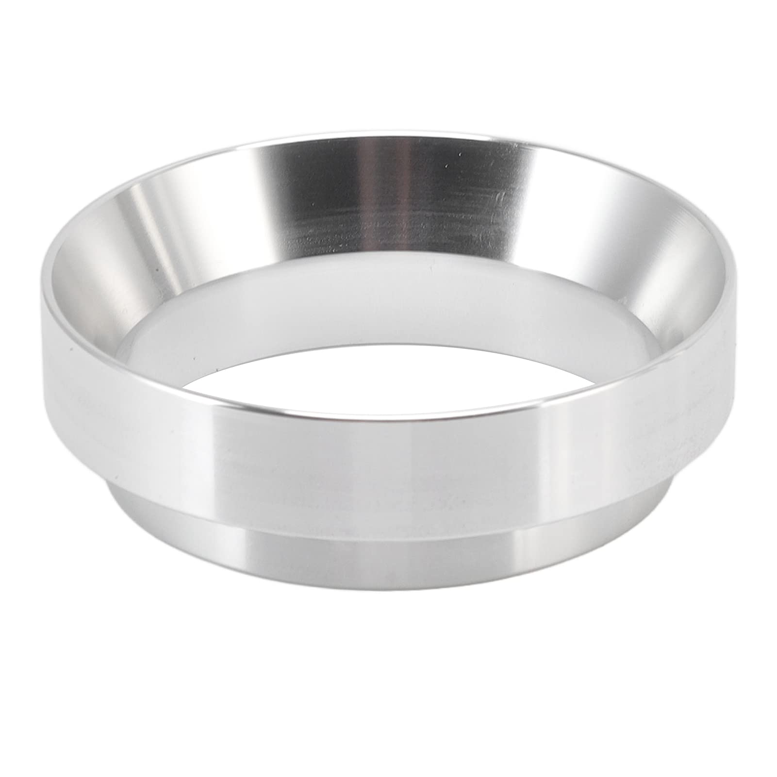 Imbuto dosatore magnetico da 58 mm, strumento per polvere per caffè in polvere d'argento, semplice e leggero, accessori